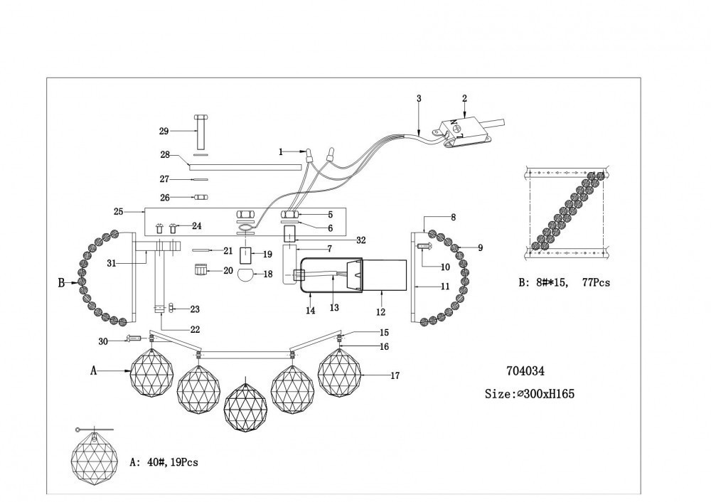 Lightstar (MX 300022-3) Люстра потолочная MONILE 3х40W E14  ХРОМ (в комплекте) Lightstar (MX 300022-3) Люстра потолочная MONILE 3х40W E14  ХРОМ (в комплекте)